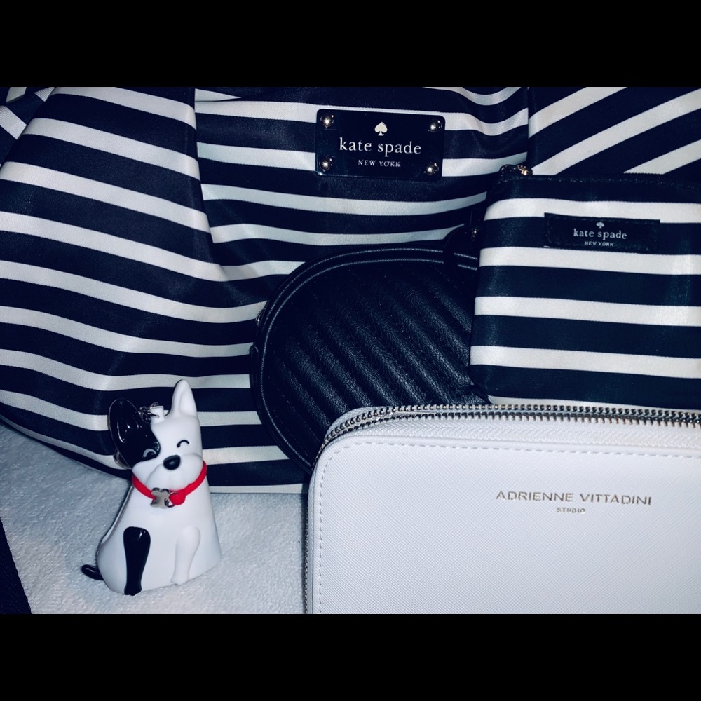 Kate Spade Stevie Bag W/Many Extra Pieces-EUC - Picture 1 of 8